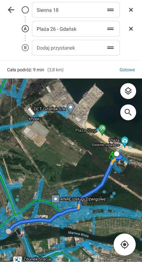 格但斯克Mieszkanie Przy Kasztanie Blisko Plazy I Centrum公寓 外观 照片